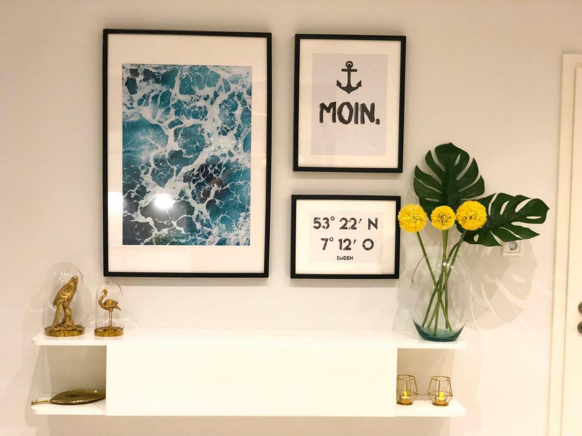 Ferienwohnung Domizil Am Delft 엠덴 외부 사진